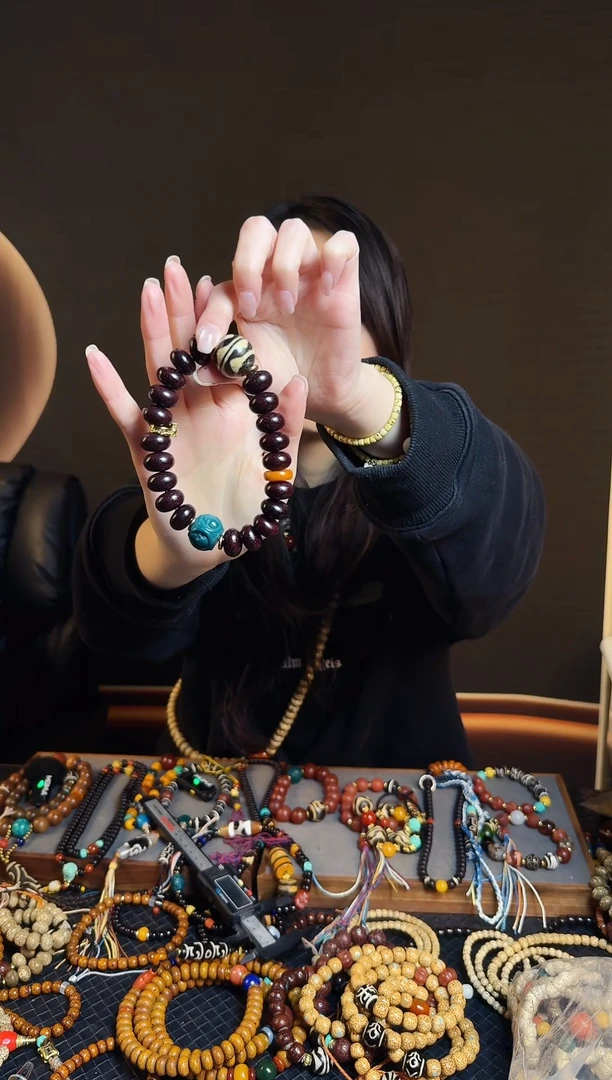 手串星月菩提朱砂供老星月手串