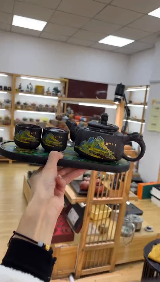 【闪购商品】紫砂茶壶大白茶具高端紫砂