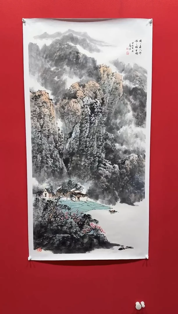 【闪购商品】国画王.伟68*138.........