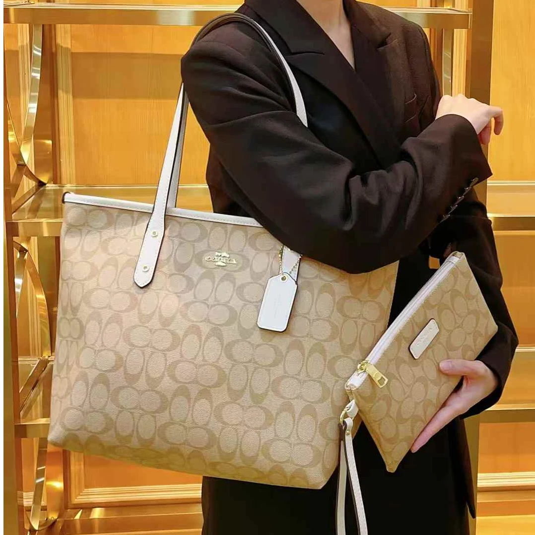 香港奢侈品托特包2025年流行款包包女士时尚百搭包单肩包大容量
