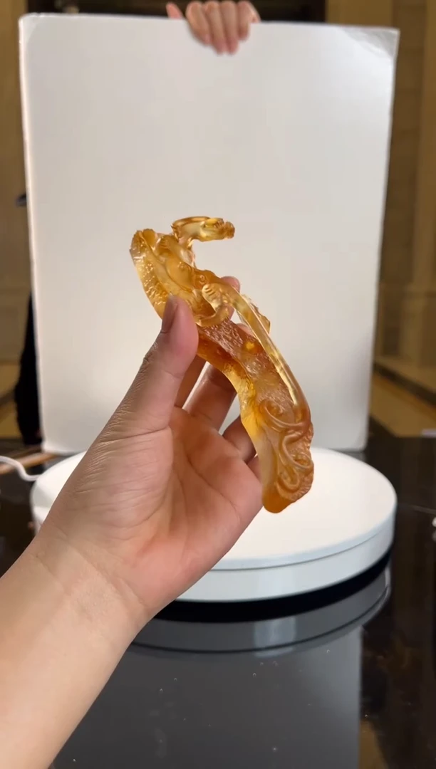 【闪购商品】摆件CML021螭龙艺术水晶琉璃摆件