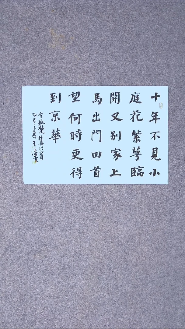 书法王德圣 山东临沂49*34尺寸