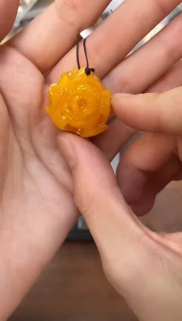 裸石琥珀未镶嵌天然琥珀蜜蜡