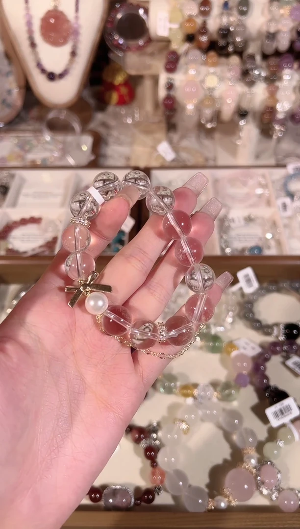 【闪购商品】水晶手链未镶嵌天然水晶 多样性发货发其一 颜色微差