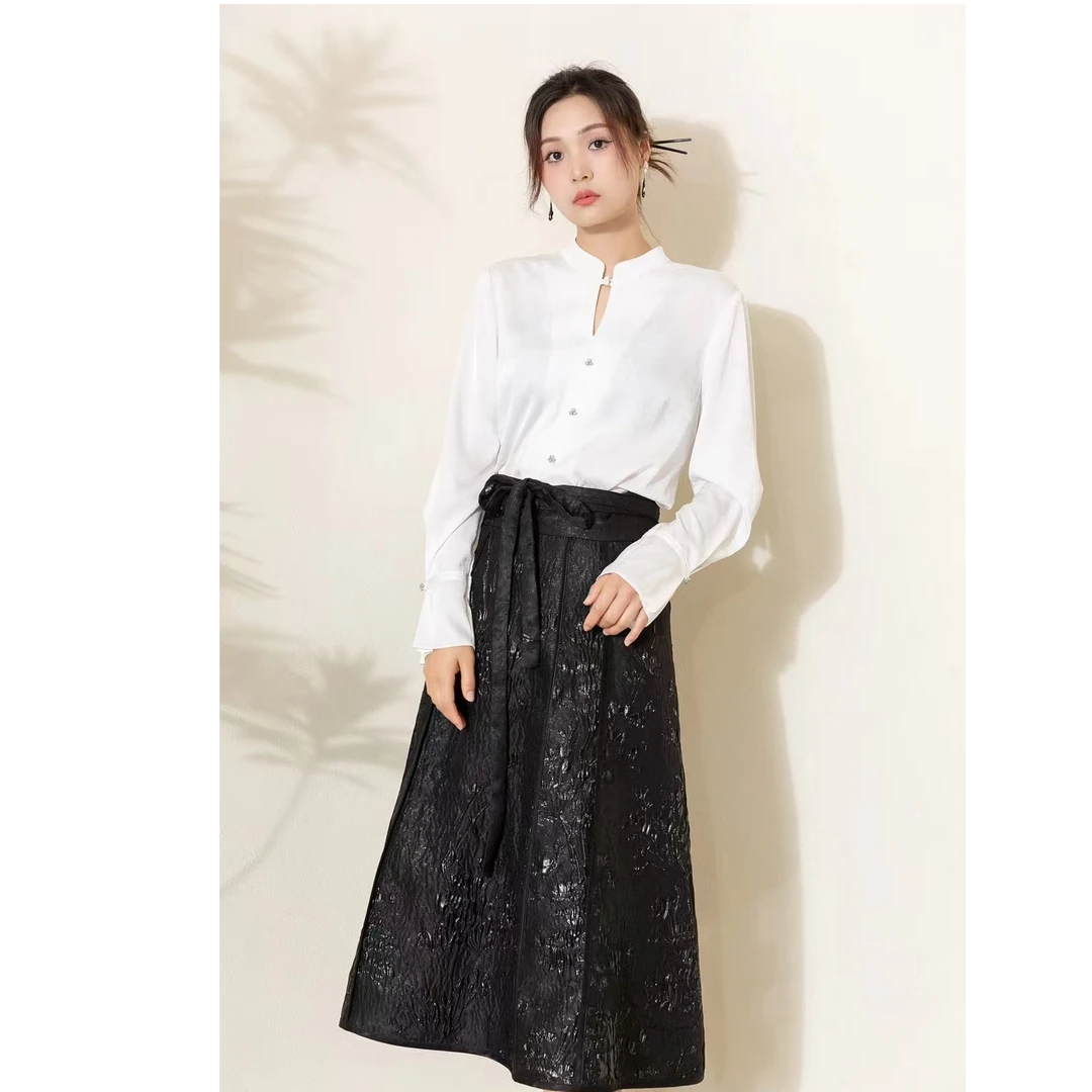 Ditto/迪图复古国风马面裙764