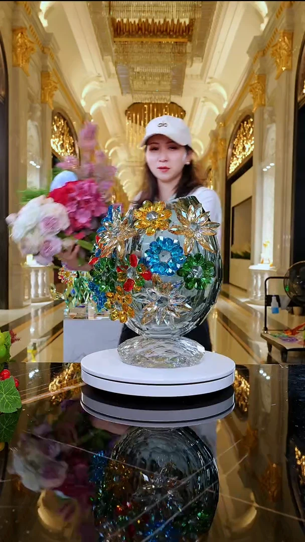 摆件LF0131璀璨艺术花器