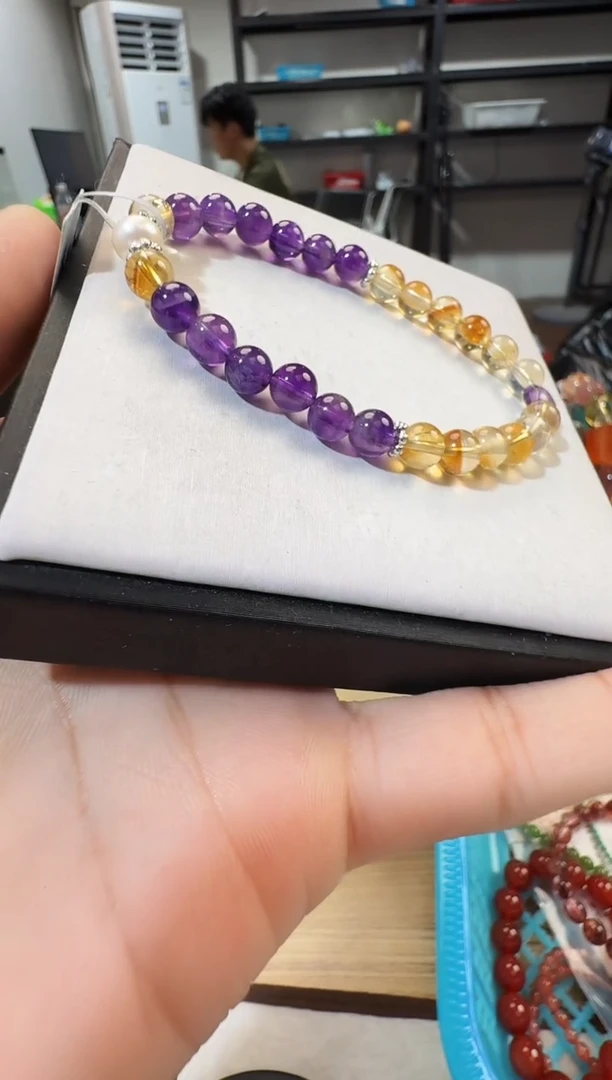 未镶嵌手链水晶晶0591 约6mm