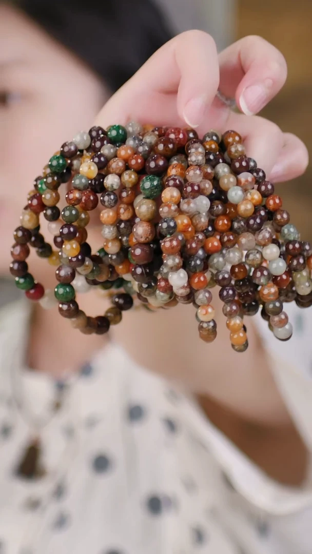 水晶手串未镶嵌四季幽灵