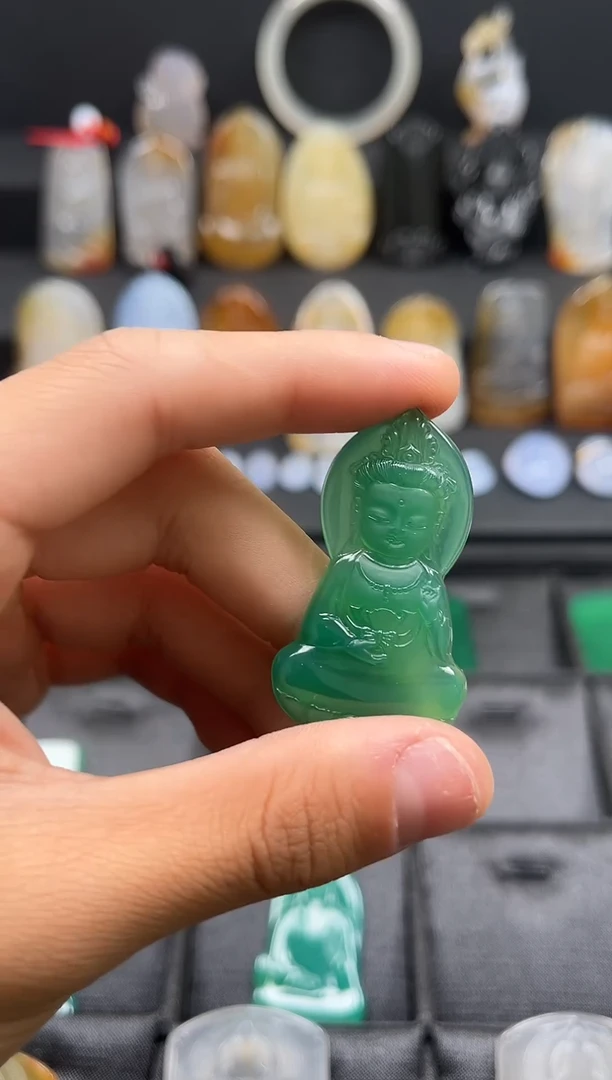 未镶嵌颈饰玛瑙/玉髓天然珠宝 一物一证