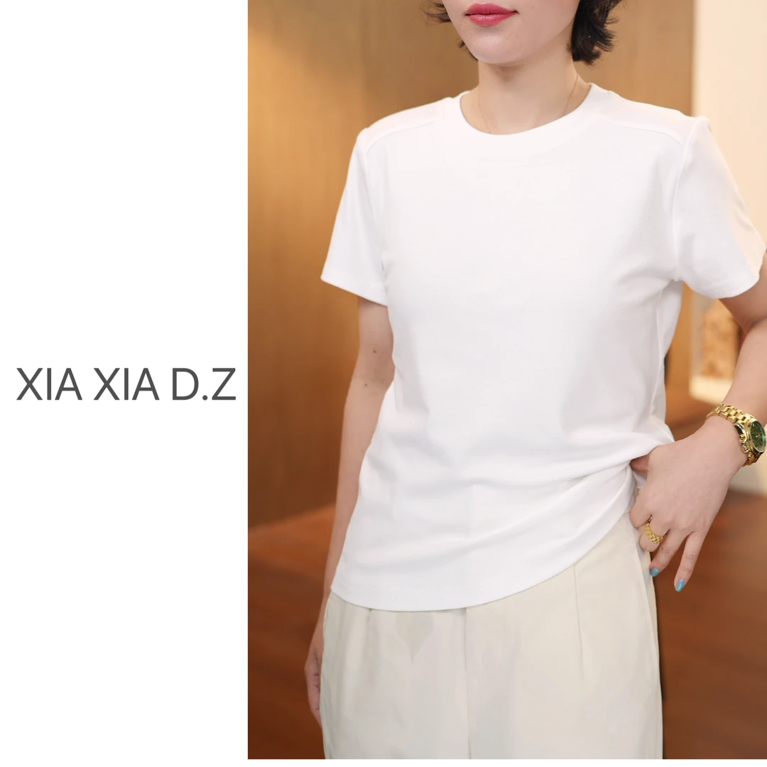 BA125840B-夏季经典休闲短袖百搭T恤衫