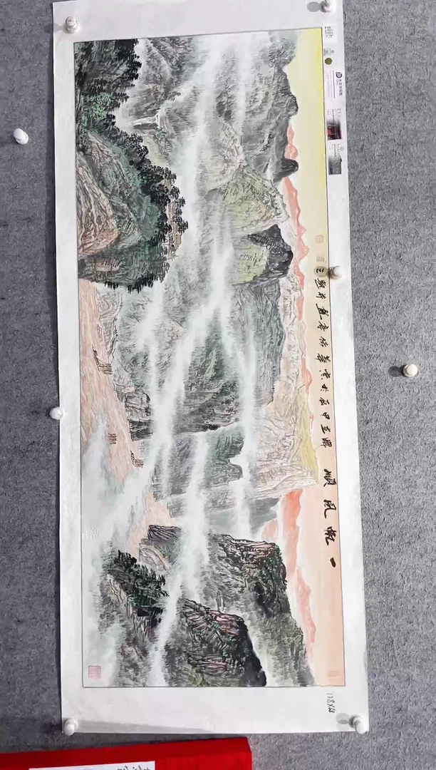 国画张传亭老师的作品3