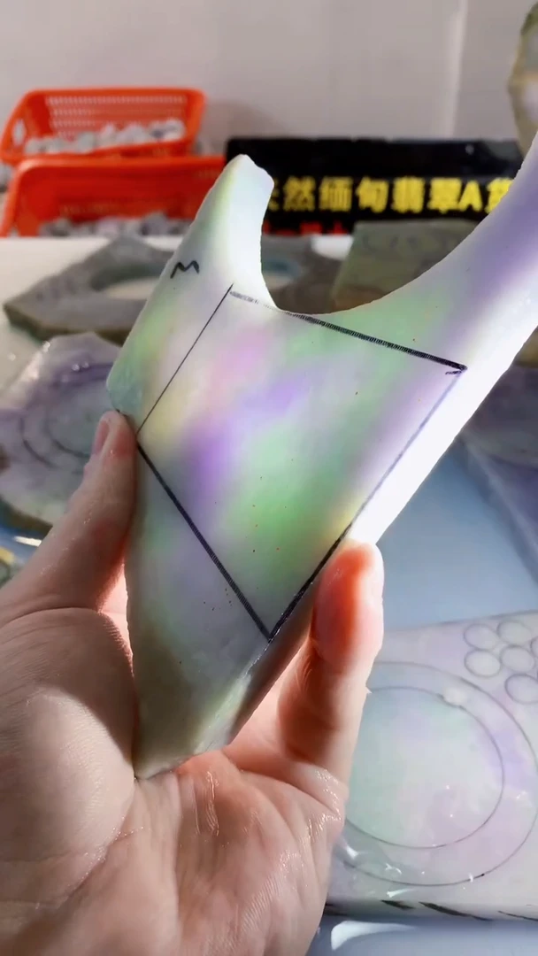 颈饰未镶嵌翡翠缅甸A货翡翠782