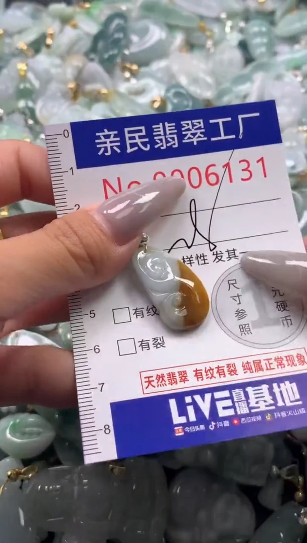 颈饰未镶嵌翡翠6131