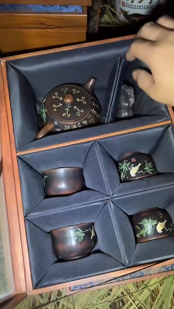 紫砂高端创意福利摆件