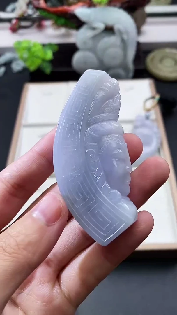 颈饰未镶嵌翡翠天然缅甸A货翡翠