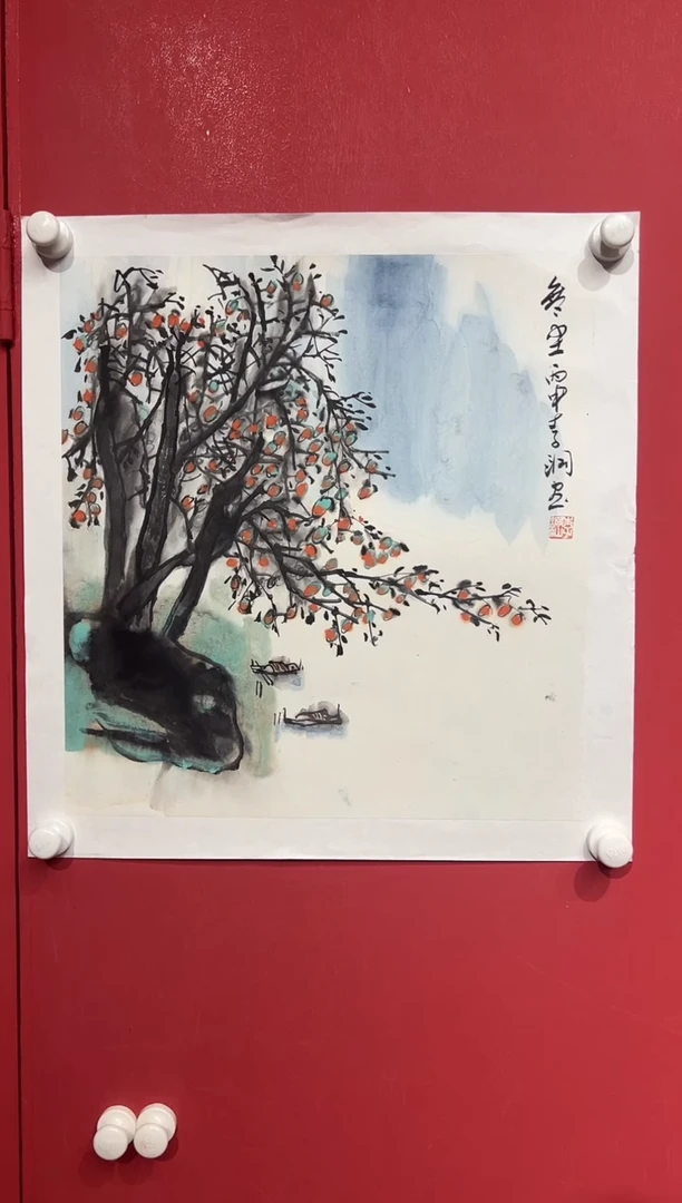 国画李纲-2平尺-国画作品