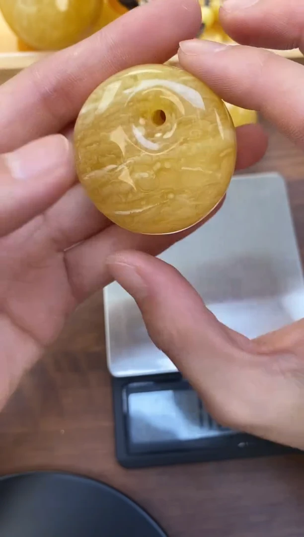 裸石琥珀未镶嵌天然琥珀蜜蜡