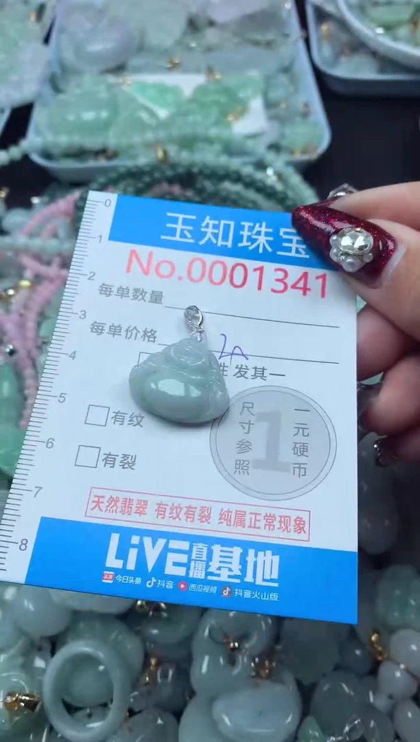 颈饰未镶嵌翡翠1341