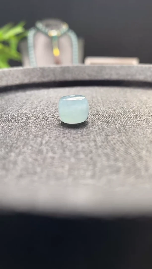 未镶嵌手链翡翠散珠卡10mm左右老型珠