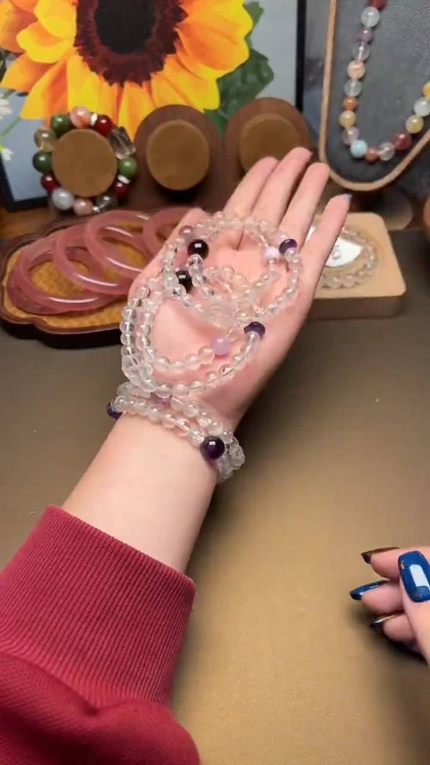 未镶嵌手串水晶1