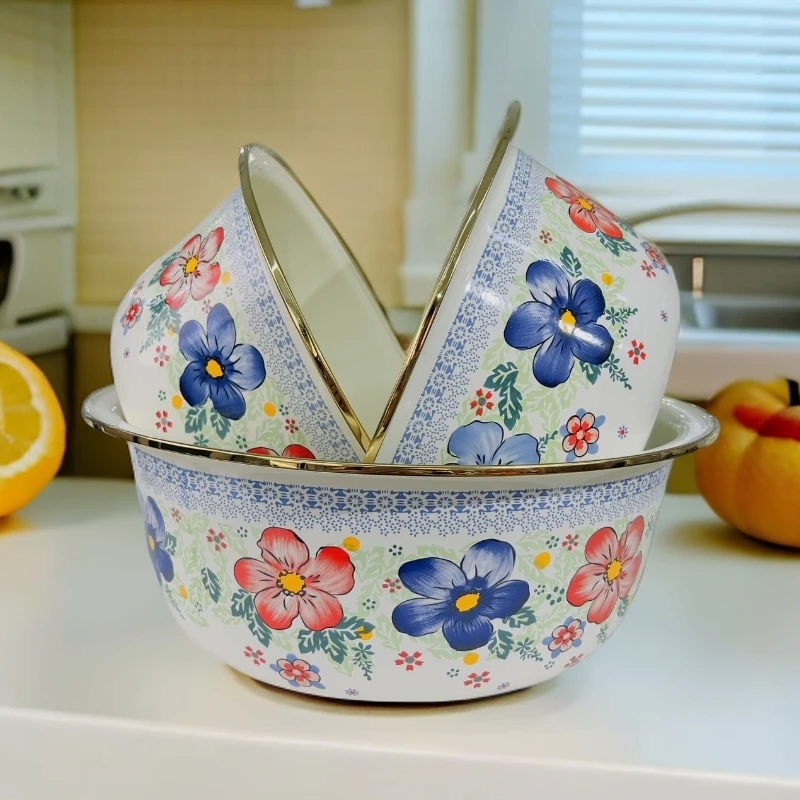 新疆包邮 【盛夏三件套盆】 三个刻度盆颜色好看家用和面盆