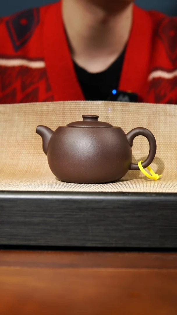 【闪购商品】紫砂茶壶老紫泥，巨轮珠，260cc