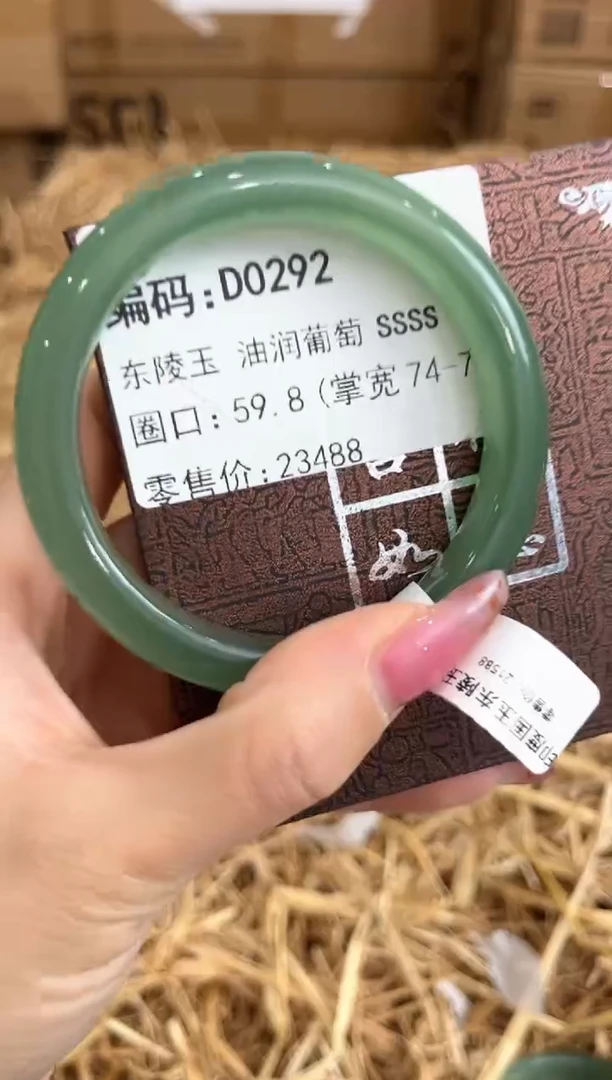 未镶嵌手镯石英质玉D0292