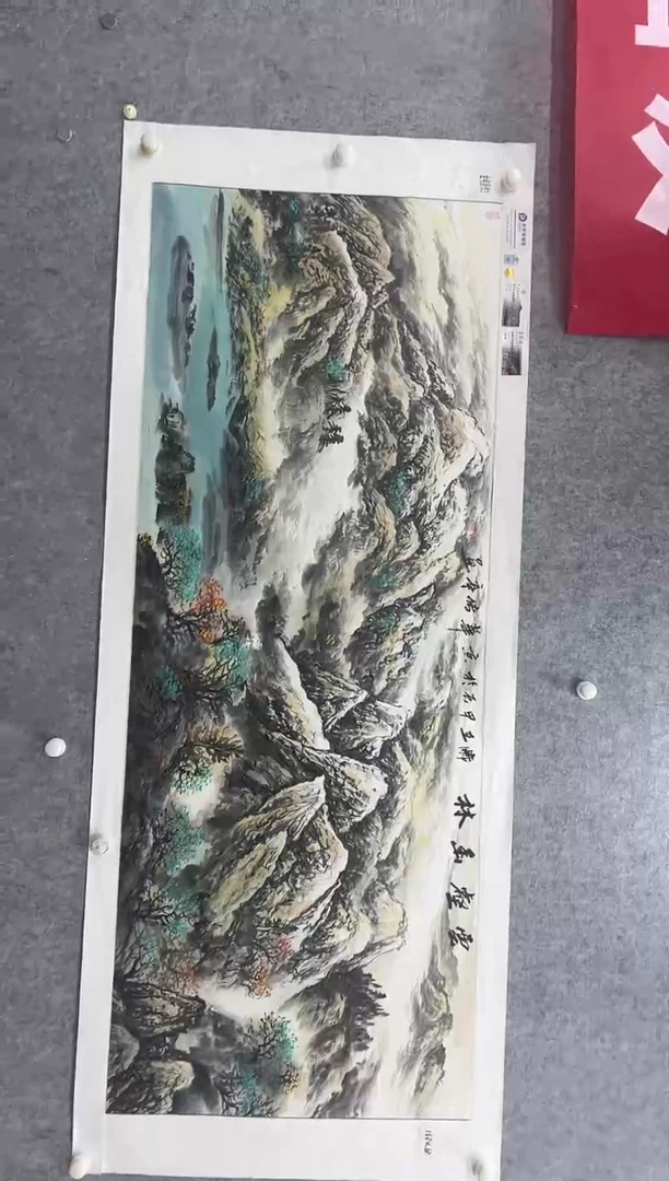 国画张传亭老师的作品3