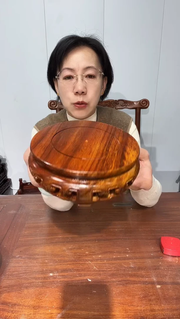 木老花圆形17*18*6.5