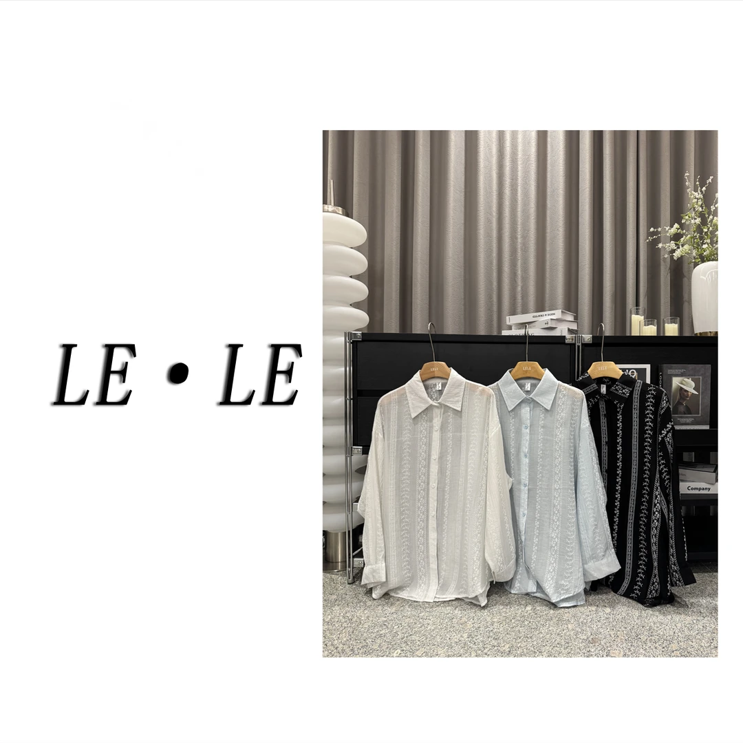 LELE极简韩系休闲百搭衬衫0912