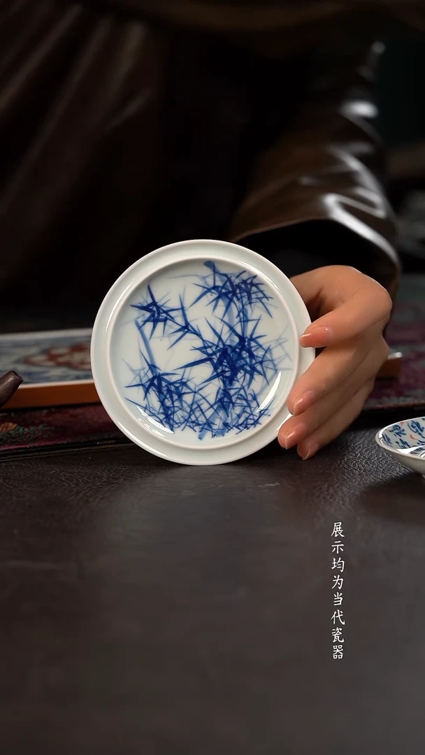 厚力煊清风竹小杯垫 随机