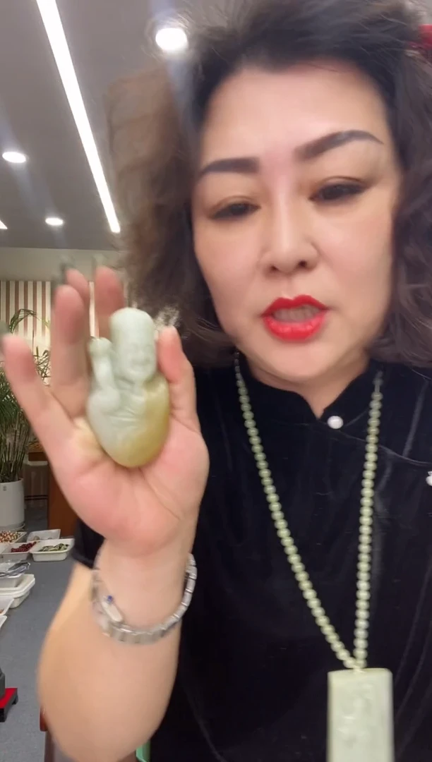 未镶嵌蛇纹石玉手把手把