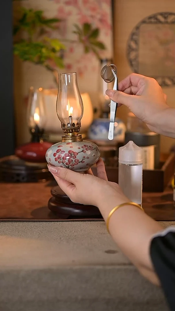 景德镇陶瓷香薰灯摆件