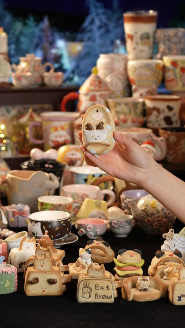 其他陶景德镇釉下彩手绘设计师款陶瓷