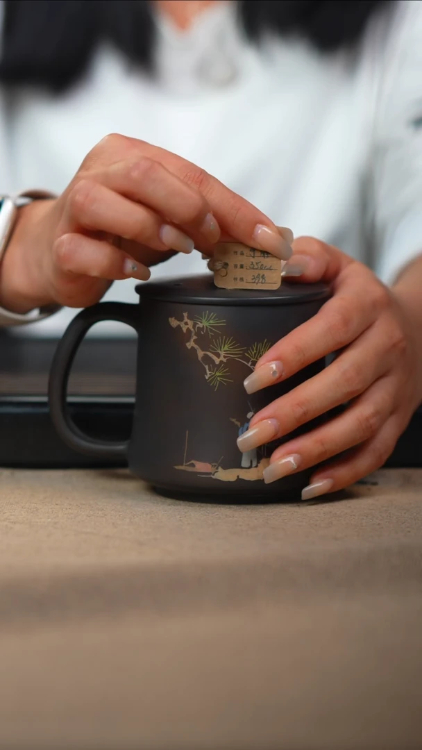 壶黄倩建水紫陶完品146