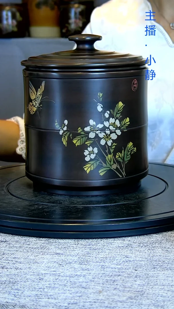 全手工紫陶茶罐精磨254