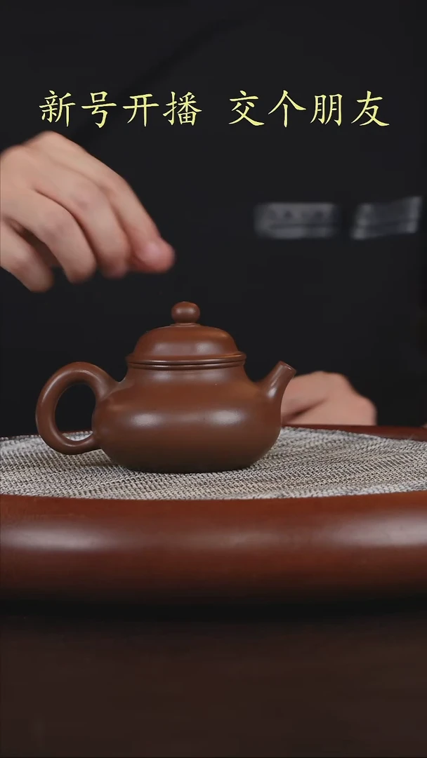 茶壶紫砂紫泥 容天