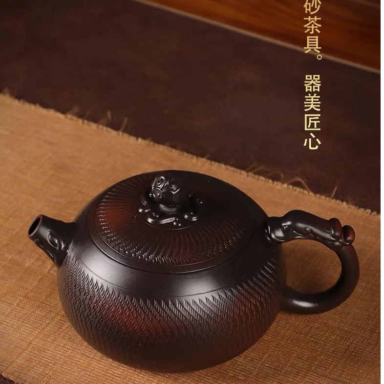 500cc大西施紫陶泡茶壶