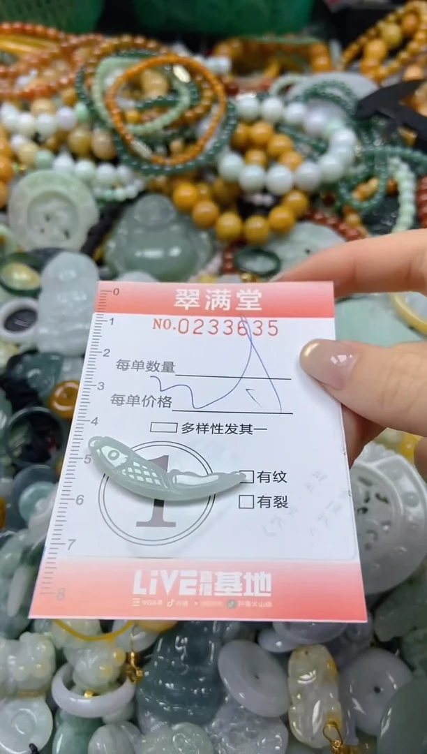 未镶嵌挂件翡翠闪购0233635
