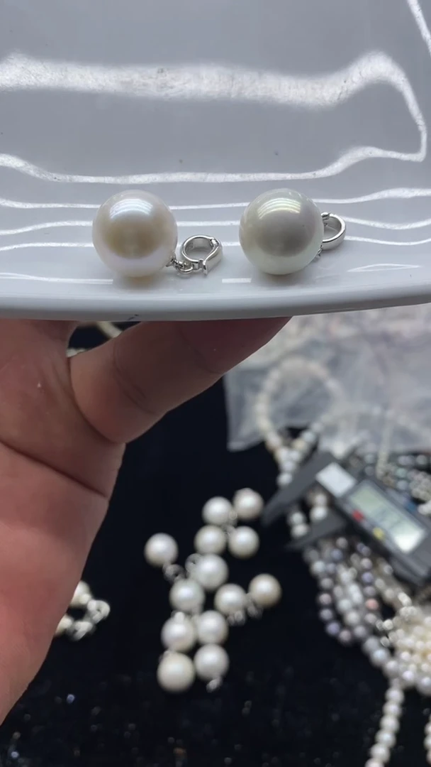 项链合金淡水珍珠1