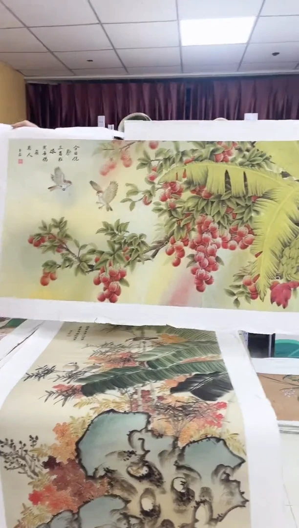 国画九霄甄选国画作品zhb050