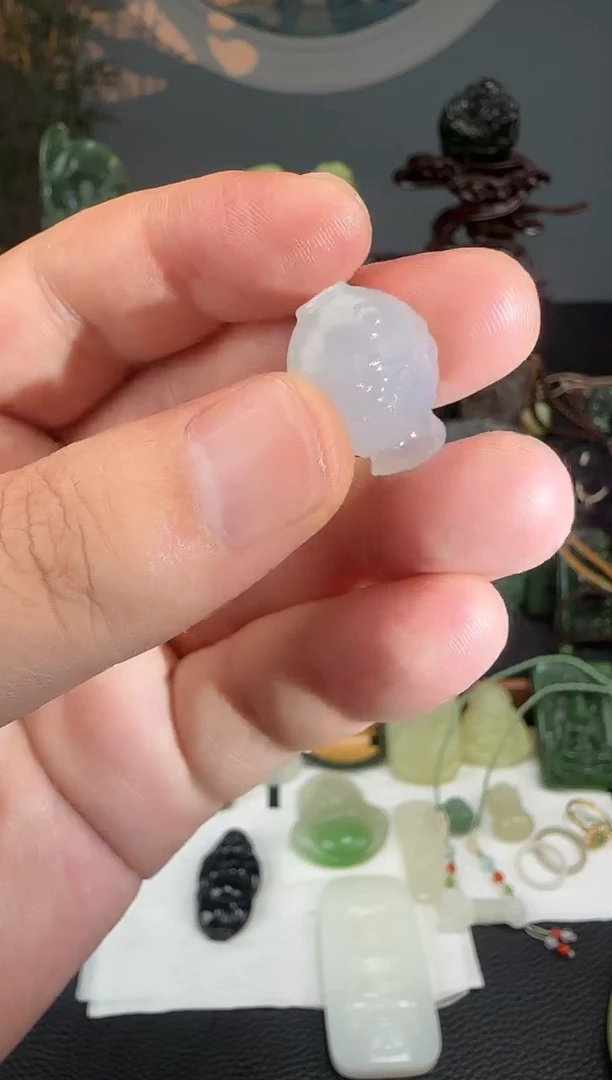 和田玉未镶嵌颈饰和田玉