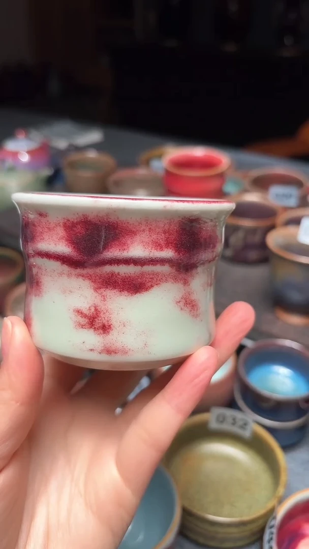 【闪购商品】钧瓷茶主人杯 玉石釉  张笑焱