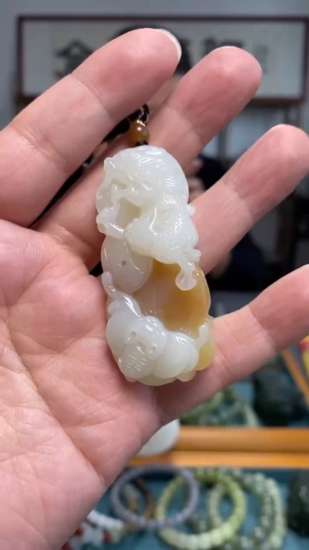 颈饰未镶嵌和田玉76