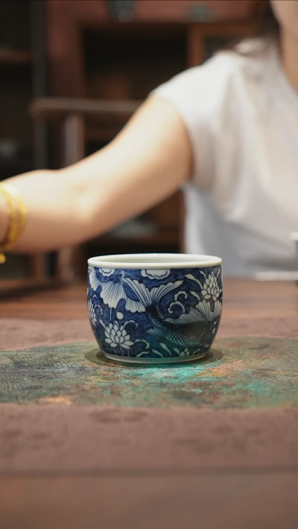 杯景德镇品牌窑口茶器合集YG37