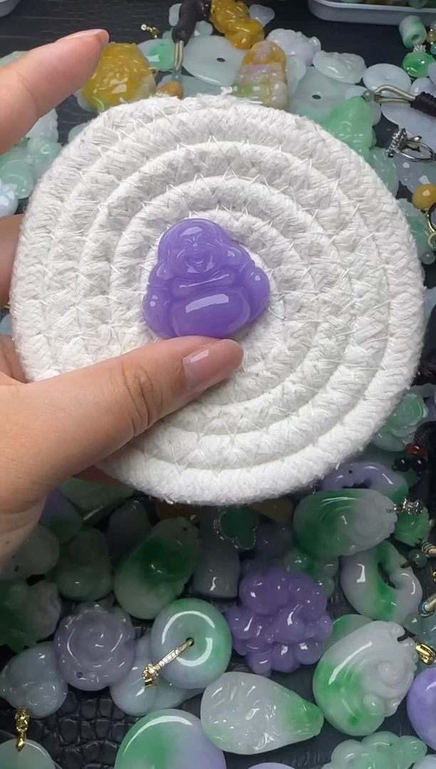 颈饰未镶嵌翡翠缅甸翡翠吊坠