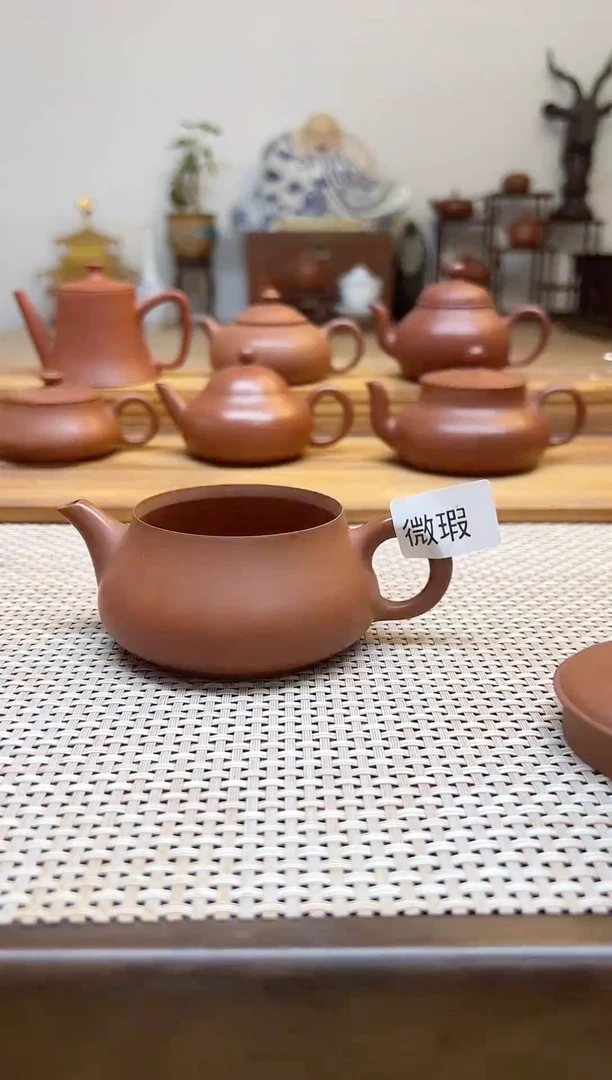 原矿朱泥全手 微瑕明炉 130cc