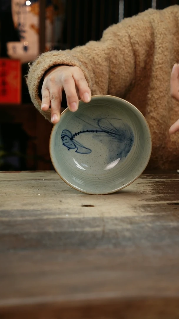 【闪购商品】瓷片景德镇纯手工釉下彩精品餐具