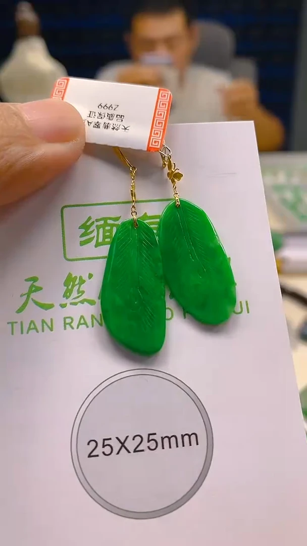 翡翠18K金镶嵌颈饰新号开播 全场乱卖