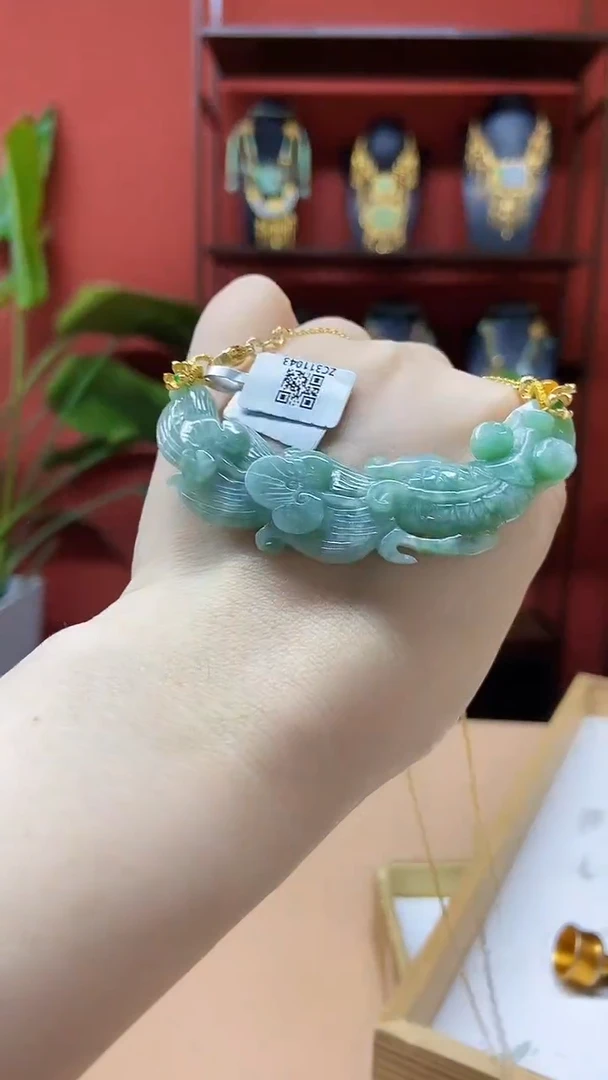 颈饰未镶嵌翡翠翡翠吊坠